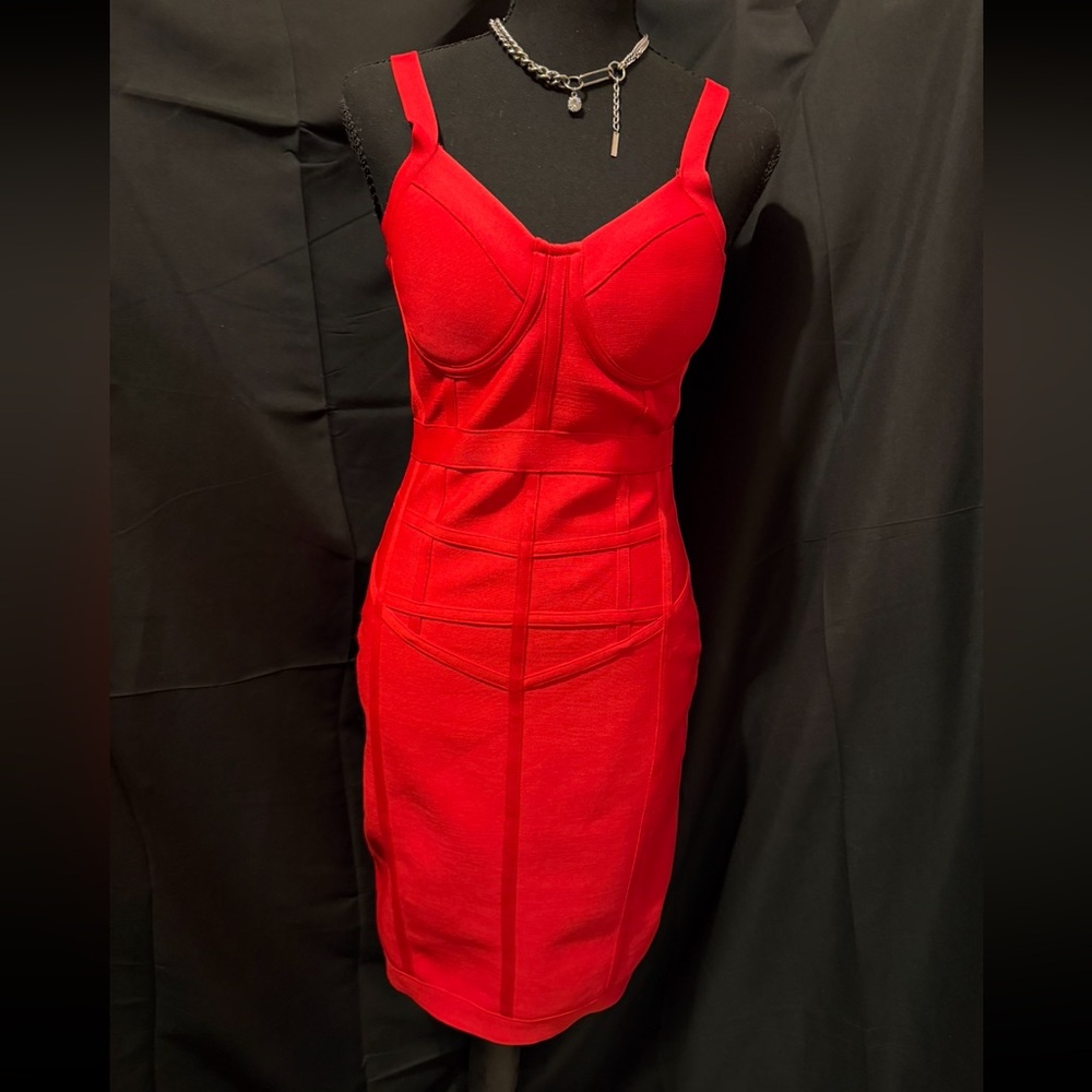 Fashion Nova Fiery Red Mini Dress